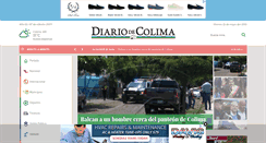 Desktop Screenshot of diariodecolima.com